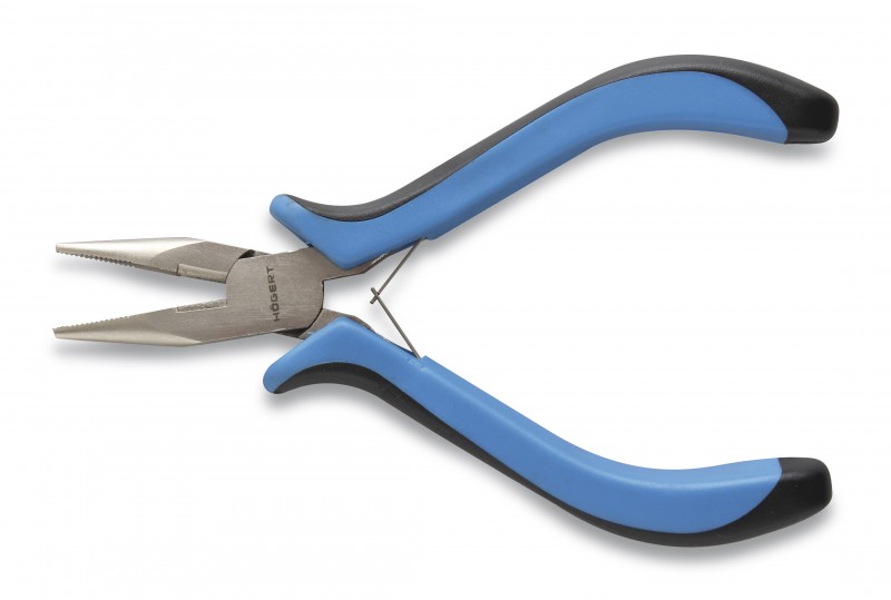 Smailās plakanknaibles precīziem darbiem 130 mm