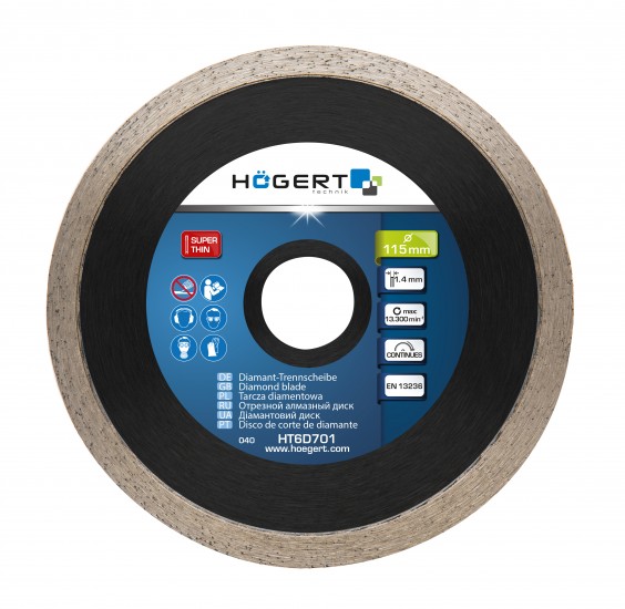 Dimanta disks, nedilstošs 180 мм