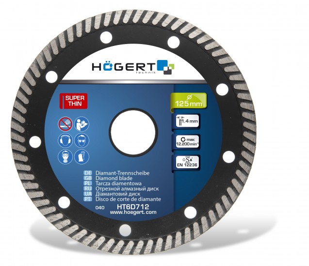 Dimanta disks "SUPER THIN" leņķa slīpmašīnām, 115 мм