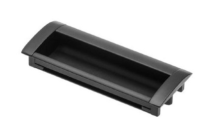 Rokturis iefrēzējams cc96 mm, melns matēts