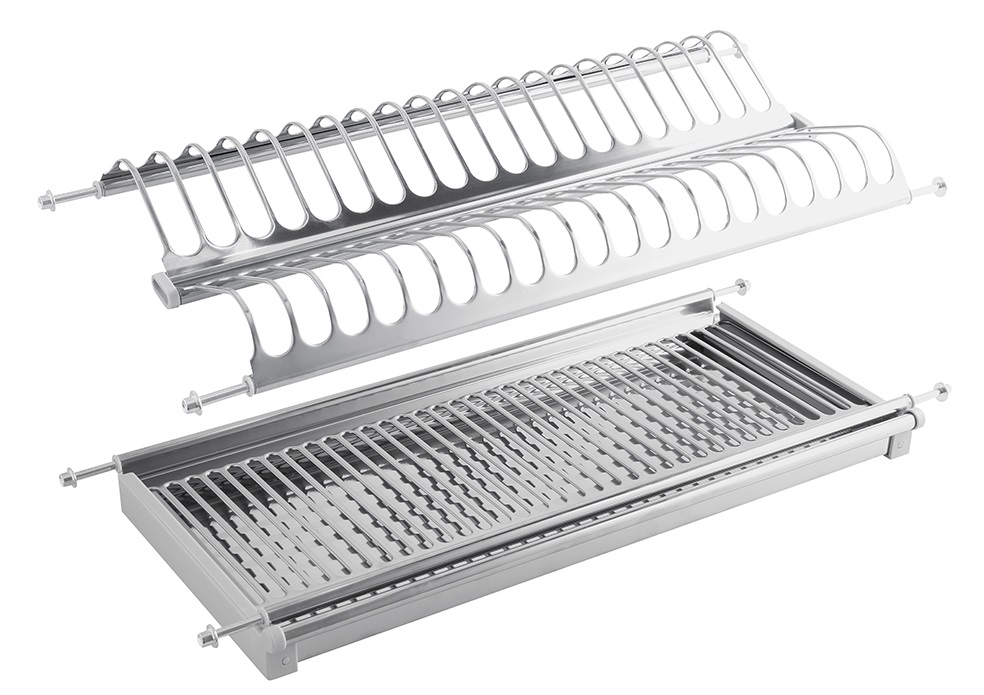 Trauku žāvētava 500mm, 2 stāvi, nerūsējošā tērauda