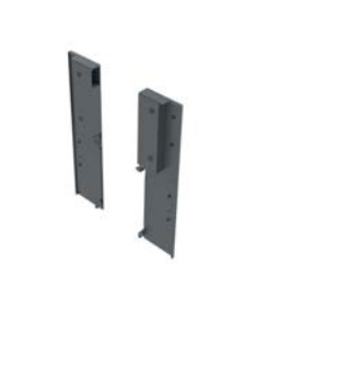 AXIS PRO fasādes stiprinājums augstais H167mm, GRAFĪTS