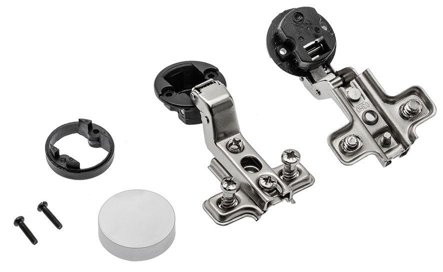 Šarnīrvira 26mm stiklam, iekšējā (2 gab.)