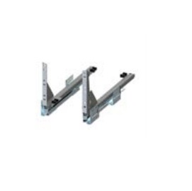 Tandem tipa vadotnes Multi groziem KMD,push-to-open, L-450 universālas, antracīts