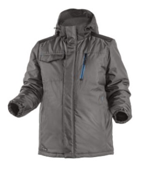 REN siltināta jaka, tumši pelēka (dažādi izmēri)