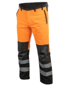 TRAUN softshell bikses, atstarojošas, oranžas (dažādi izmēri)