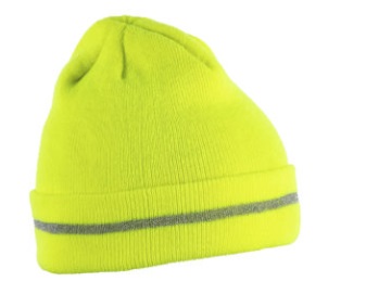 ISEN adīta cepure, dzeltena