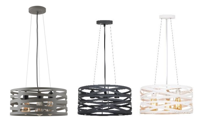 LED lustra MARISA, max 40W, 3xE27