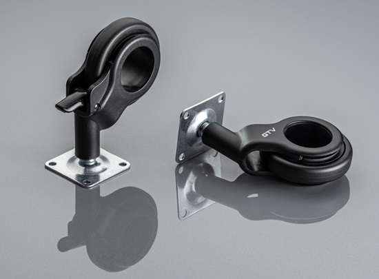 Mēbeļu riteņi STRADA D60 ar un bez bremzes 42x42 mm