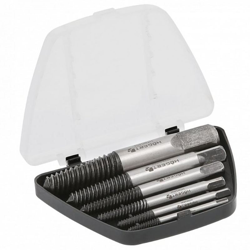 Nolauzto skrūvju izskrūvēšanas kompl. (6gab.)