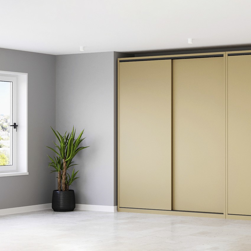 KIT FLOW  bīdāmo durvju sistēma L=2.35  un 3.9 m