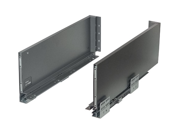 ULTRA BOX augstais H=167 mm, 300-550 mm Antracīts