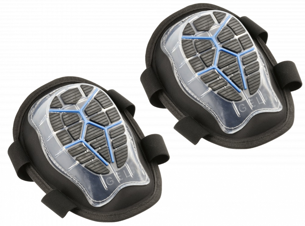 NOAH aizsargājoši gēla ceļgalu spilventiņi, melni uni (2gab./iepak.)