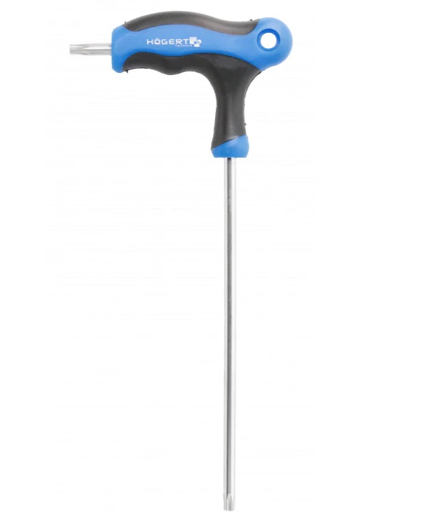 T-veida torx drošības atslēgas, garas TT30