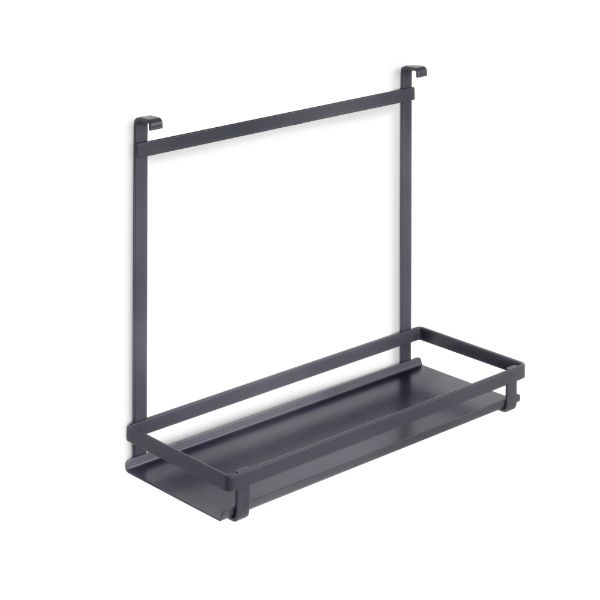 Grozs virtuves reliņu sistēmai,  326 x 129 mm, antracīts