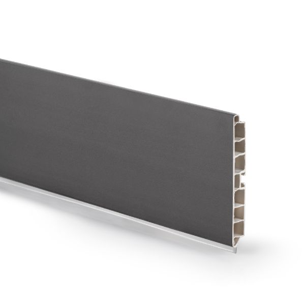 Cokols PVC Plasline, garums 3,9m H-100,120,150