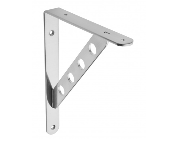 Plauktu turētājs hroma un inox