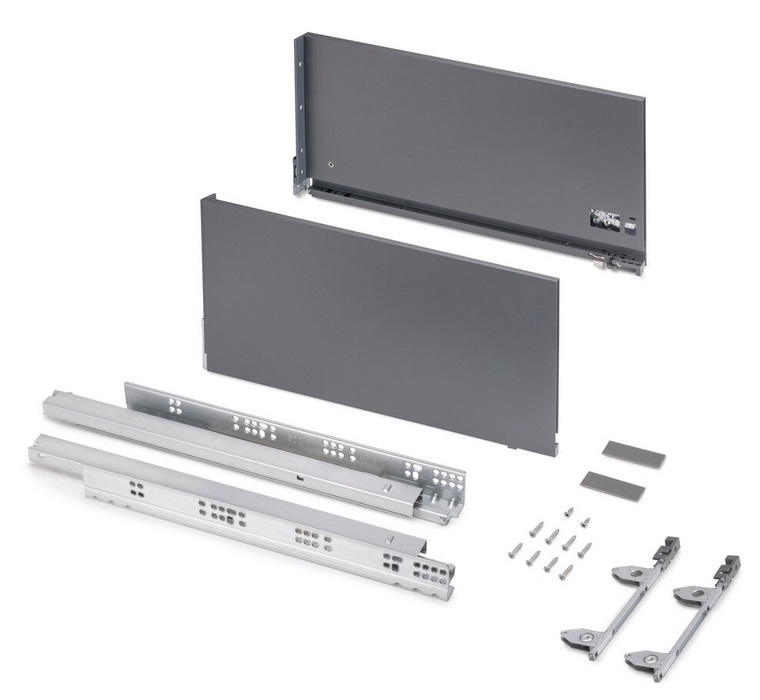 Vertex-3D kompl. H-242, L-500, ar bremzi, antracīts (60kg)