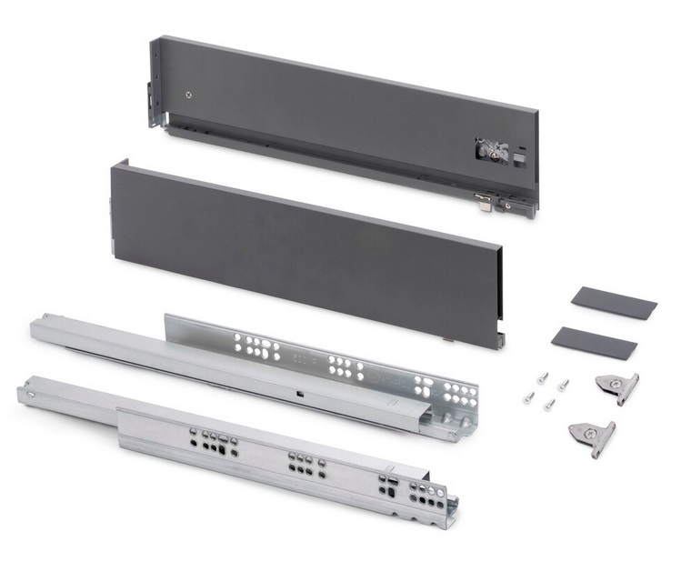 Vertex-3D kompl. H-131, L-500, ar bremzi, antracīts