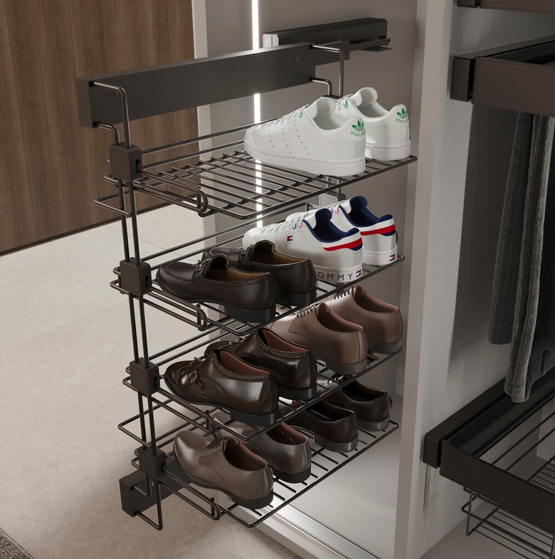 Izvelkams sānu apavu plaukts Moka